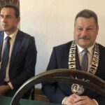 29.11.2019. Sandomierz. Sesja Rady Miasta Sandomierza. Na zdjęciu (od lewej): Piotr Chojnacki - wiceprzewodniczący Rady Miasta i Wojciech Czerwiec - przewodniczący Rady Miasta / Grażyna-Szlęzak-Wójcik / Radio Kielce