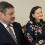 17.11.2019 Sandomierz. Inauguracja Światowego Tygodnia Ubogich. Na zdjęciu: Wojciech Czerwiec - przewodniczący Rady Miasta Sandomierza wraz z żoną - Lidią Czerwiec / Grażyna Szlęzak-Wójcik / Radio Kielce