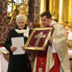 24.11.2019. Kielce. Uroczystość wręczenia medali „Pro Christo Rege Et Ecclesia”. Na zdjęciu Marianna Krawczyńska z parafii w Szczekocinach / Wiktor Taszłow / Radio Kielce