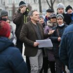 24.11.2019. Kielce. Spacer Historyczny / Wiktor Taszłow / Radio Kielce