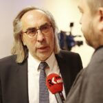 Kielce. 25.11.2019. Otwarcie Centrum symulacji radioterapii na UJK. Na zdjęciu: prof. Janusz Braziewicz / Wiktor Taszłow / Radio Kielce