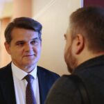 Kielce. 25.11.2019. Otwarcie Centrum symulacji radioterapii na UJK. Na zdjęciu: prof. dr hab. Jacek Semaniak - rektor UJK / Wiktor Taszłow / Radio Kielce