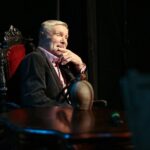 Kielce. 25.11.2019. Wielki jubileusz Andrzeja Cempury. 50 lat na scenie. Na zdjęciu: Andrzej Cempura - aktor  / Wiktor Taszłow / Radio Kielce