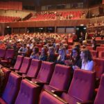 Kielce. 25.11.2019. Inauguracja kampanii społecznej "Biała wstążka" / Wiktor Taszłow / Radio Kielce