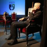 Kielce. 25.11.2019. Wielki jubileusz Andrzeja Cempury. 50 lat na scenie. Na zdjęciu: Andrzej Cempura - aktor / Wiktor Taszłow / Radio Kielce