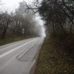 26.11.2019. Kielce. Ulica Wojska Polskiego na odcinku od Ronda Czwartaków do granicy miasta / Wiktor Taszłow / Radio Kielce