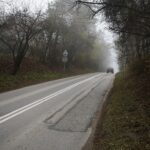 26.11.2019. Kielce. Ulica Wojska Polskiego na odcinku od Ronda Czwartaków do granicy miasta / Wiktor Taszłow / Radio Kielce