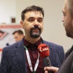 Kielce. 27.11.2019. GIS DAY na Politechnice Świętokrzyskiej. Na zdjęciu: dr Maciej Hajdukiewicz / Wiktor Taszłow
