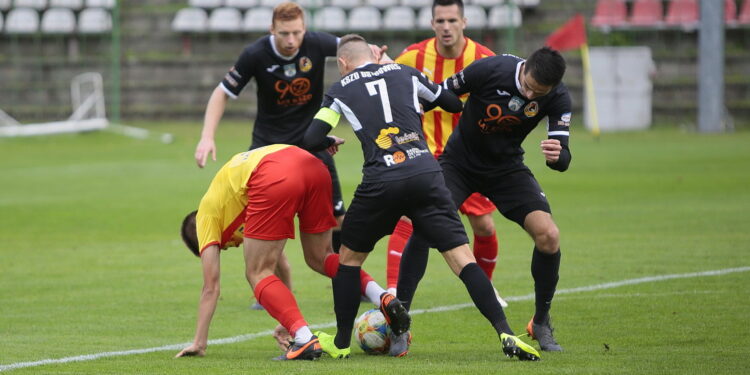 28.09.2019. Kielce. Derby regionu świętokrzyskiego. Korona II Kielce - KSZO Ostrowiec / Wiktor Taszłow / Radio Kielce