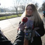 01.11.2019 Kielce. Kwesta na Cmentarzu Starym. Joanna Winiarska - radna / Wiktor Taszłow / Radio Kielce