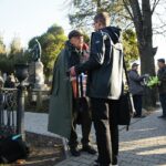 01.11.2019 Kielce. Kwesta na Cmentarzu Starym. Zbigniew Sabat / Wiktor Taszłow / Radio Kielce