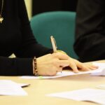 29.11.2019. Kielce. Podpisanie umów na realizacje projektów unijnych / Wiktor Taszłow / Radio Kielce