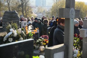 01.11.2019 Kielce. Msza święta na Cmentarzu Nowym / Wiktor Taszłow / Radio Kielce
