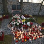 01.11.2019. Kielce. Cmentarz Partyzancki. Grób Stefana Artwińskiego, prezydenta Kielc / Wiktor Taszłow / Radio Kielce