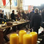 Wąchock. 06.11.2019. Plan zdjęciowy serialu filmowego "Korona Królów" / Wiktor Taszłow / Radio Kielce