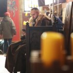 Wąchock. 06.11.2019. Plan zdjęciowy serialu filmowego "Korona Królów" / Wiktor Taszłow / Radio Kielce