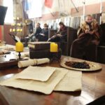 Wąchock. 06.11.2019. Plan zdjęciowy serialu filmowego "Korona Królów" / Wiktor Taszłow / Radio Kielce