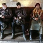 Wąchock. 06.11.2019. Plan zdjęciowy serialu filmowego "Korona Królów" / Wiktor Taszłow / Radio Kielce