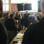 Wąchock. 06.11.2019. Plan zdjęciowy serialu filmowego "Korona Królów" / Wiktor Taszłow / Radio Kielce