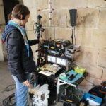 Wąchock. 06.11.2019. Plan zdjęciowy serialu filmowego "Korona Królów" / Wiktor Taszłow / Radio Kielce