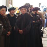 Wąchock. 06.11.2019. Plan zdjęciowy serialu filmowego "Korona Królów" / Wiktor Taszłow / Radio Kielce