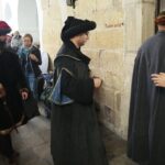 Wąchock. 06.11.2019. Plan zdjęciowy serialu filmowego "Korona Królów" / Wiktor Taszłow / Radio Kielce