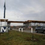 Bilcza. 07.11.2019. Budowa kładki dla pieszych / Wiktor Taszłow / Radio Kielce