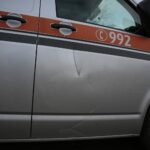 07.11.2019. Suchedniów. Nieszczęśliwy wypadek przy budowie mostu w Suchedniowie / Wiktor Taszlow / Radio Kielce