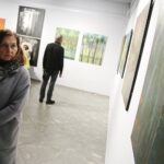 Kielce. 07.11.2019. Wernisaż wystawy malarstwa Marii Maryli Wierzbowskiej "Pejzaże Wewnętrzne" / Wiktor Taszłow / Radio Kielce