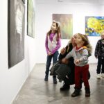 Kielce. 07.11.2019. Wernisaż wystawy malarstwa Marii Maryli Wierzbowskiej "Pejzaże Wewnętrzne" / Wiktor Taszłow / Radio Kielce