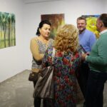 Kielce. 07.11.2019. Wernisaż wystawy malarstwa Marii Maryli Wierzbowskiej "Pejzaże Wewnętrzne" / Wiktor Taszłow / Radio Kielce