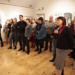 Kielce. 07.11.2019. Wernisaż wystawy "Pamięć miejsc" Zdzisława Wiatra / Wiktor Taszłow / Radio Kielce