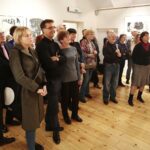 Kielce. 07.11.2019. Wernisaż wystawy "Pamięć miejsc" Zdzisława Wiatra / Wiktor Taszłow / Radio Kielce