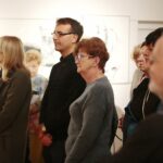 Kielce. 07.11.2019. Wernisaż wystawy "Pamięć miejsc" Zdzisława Wiatra / Wiktor Taszłow / Radio Kielce