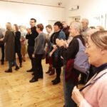 Kielce. 07.11.2019. Wernisaż wystawy "Pamięć miejsc" Zdzisława Wiatra / Wiktor Taszłow / Radio Kielce