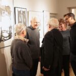 Kielce. 07.11.2019. Wernisaż wystawy "Pamięć miejsc" Zdzisława Wiatra / Wiktor Taszłow / Radio Kielce