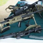 09.11.2019. Podzamcze. Wystawa wojskowa zaprezentowana przez żołnierzy z Centrum Przygotowań do Misji Zagranicznych / Wiktor Taszłow / Radio Kielce