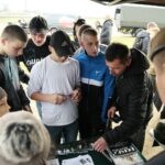 09.11.2019. Podzamcze. Wystawa wojskowa zaprezentowana przez żołnierzy z Centrum Przygotowań do Misji Zagranicznych / Wiktor Taszłow / Radio Kielce