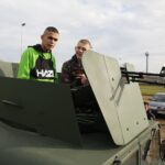 09.11.2019. Podzamcze. Wystawa wojskowa zaprezentowana przez żołnierzy z Centrum Przygotowań do Misji Zagranicznych / Wiktor Taszłow / Radio Kielce