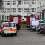 09.11.2019. Morawica. Agresywny pacjent w szpitalu / Wiktor Taszłow / Radio Kielce