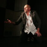 Kielce. 10.11.2019. Monodram. "Melduje Tobie, Polsko. Rotmistrz Pilecki" / Wiktor Taszłow / Radio Kielce