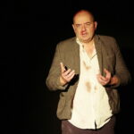 Kielce. 10.11.2019. Monodram. "Melduje Tobie, Polsko. Rotmistrz Pilecki" / Wiktor Taszłow / Radio Kielce