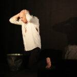 Kielce. 10.11.2019. Monodram. "Melduje Tobie, Polsko. Rotmistrz Pilecki" / Wiktor Taszłow / Radio Kielce