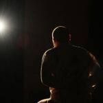 Kielce. 10.11.2019. Monodram. "Melduje Tobie, Polsko. Rotmistrz Pilecki" / Wiktor Taszłow / Radio Kielce