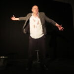 Kielce. 10.11.2019. Monodram. "Melduje Tobie, Polsko. Rotmistrz Pilecki" / Wiktor Taszłow / Radio Kielce