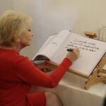 14.11.2019 Chęciny. Jubileusz 50-lecia filmu „Pan Wołodyjowski”. Na zdjęciu Magdalena Zawadzka - aktorka / Wiktor Taszłow / Radio Kielce