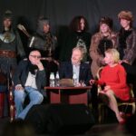 14.11.2019 Chęciny. Jubileusz 50-lecia filmu „Pan Wołodyjowski”.  Na zdjęciu: Jan Nowicki - aktor, Magdalena Zawadzka - aktorka, Daniel Olbrychski - aktor / Wiktor Taszłow / Radio Kielce