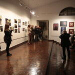 14.11.2019. Kielce. Wystawa „Trzy spotkania w Neapolu” / Wiktor Taszłow / Radio Kielce