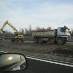 18.11.2019. Skarżysko-Kamienna. Budowa trasy S7 / Wiktor Taszłow / Radio Kielce