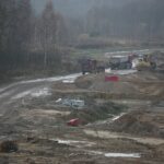 18.11.2019. Skarżysko-Kamienna. Budowa trasy S7 / Wiktor Taszłow / Radio Kielce